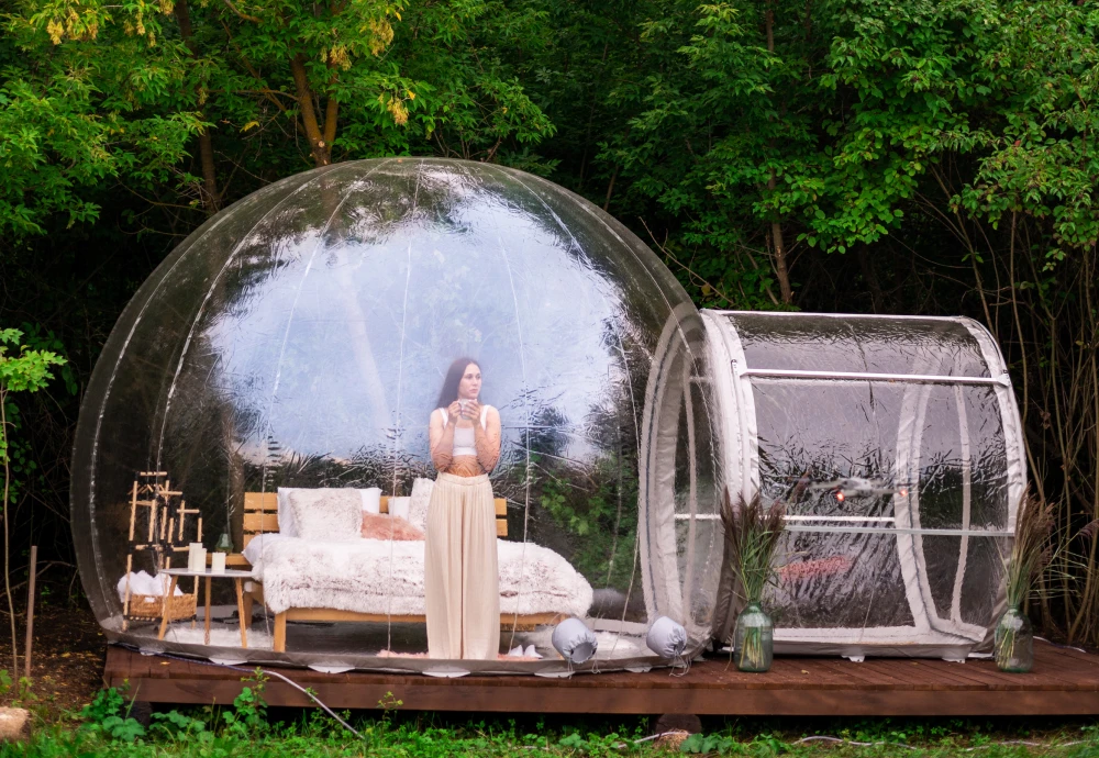 double bubble tent